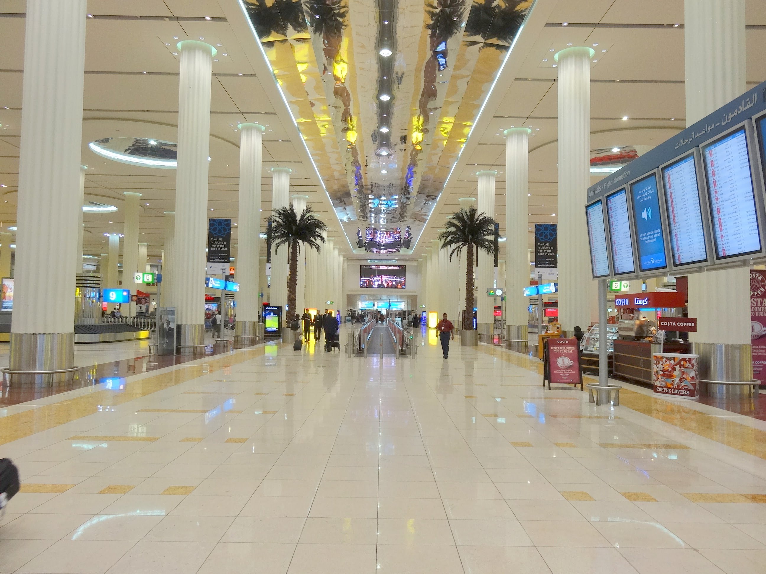 Dubai International Airport has fastest free Wi-Fi in Asia, Europe and Africa. 