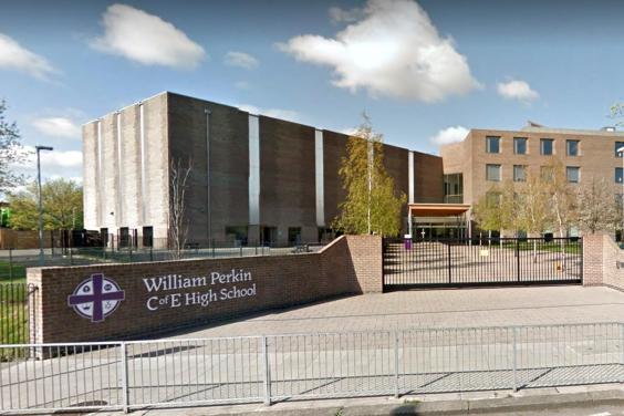 William Perkin High Church of England High School in Greenford