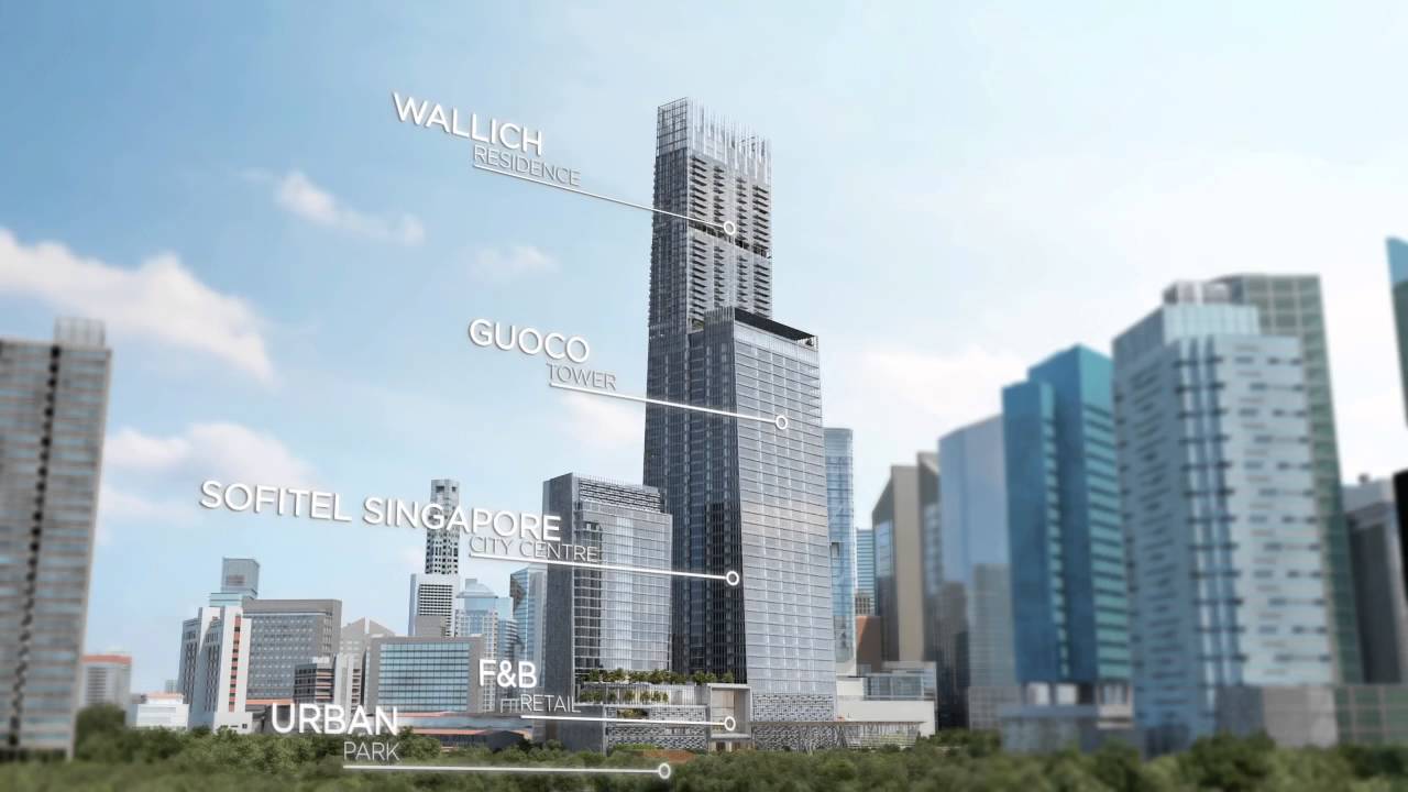 The Wallich Residence, part of the Tanjong Pagar Centre.