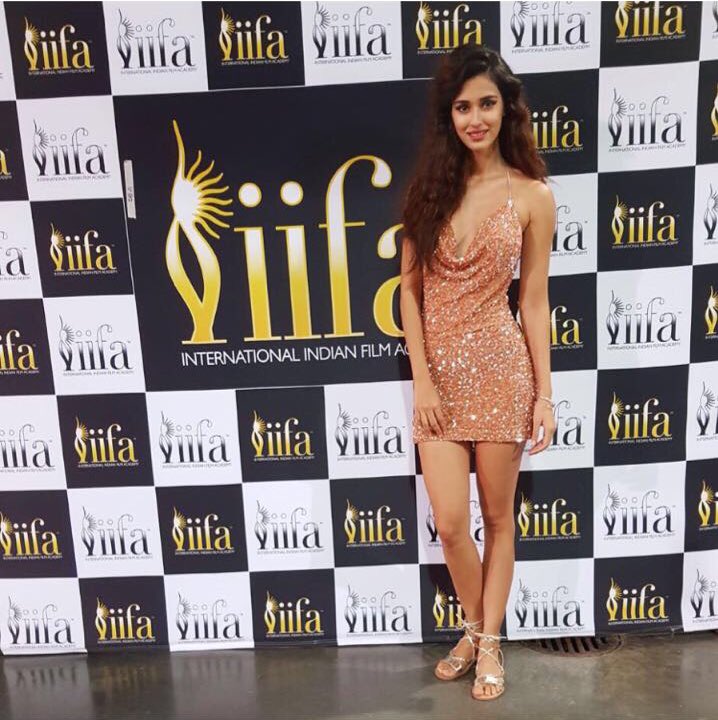 Disha Patani poses for photos.