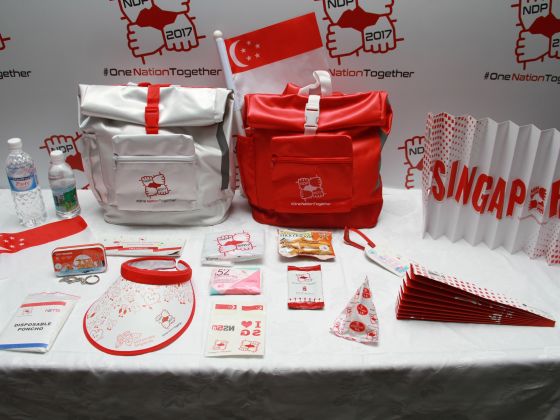 NDP funpack which will be distributed to the spectators this year. 