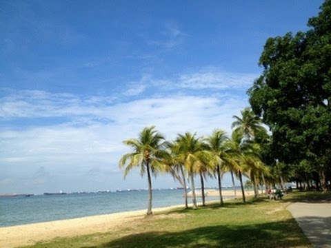 East Coast Park beach of Singapore