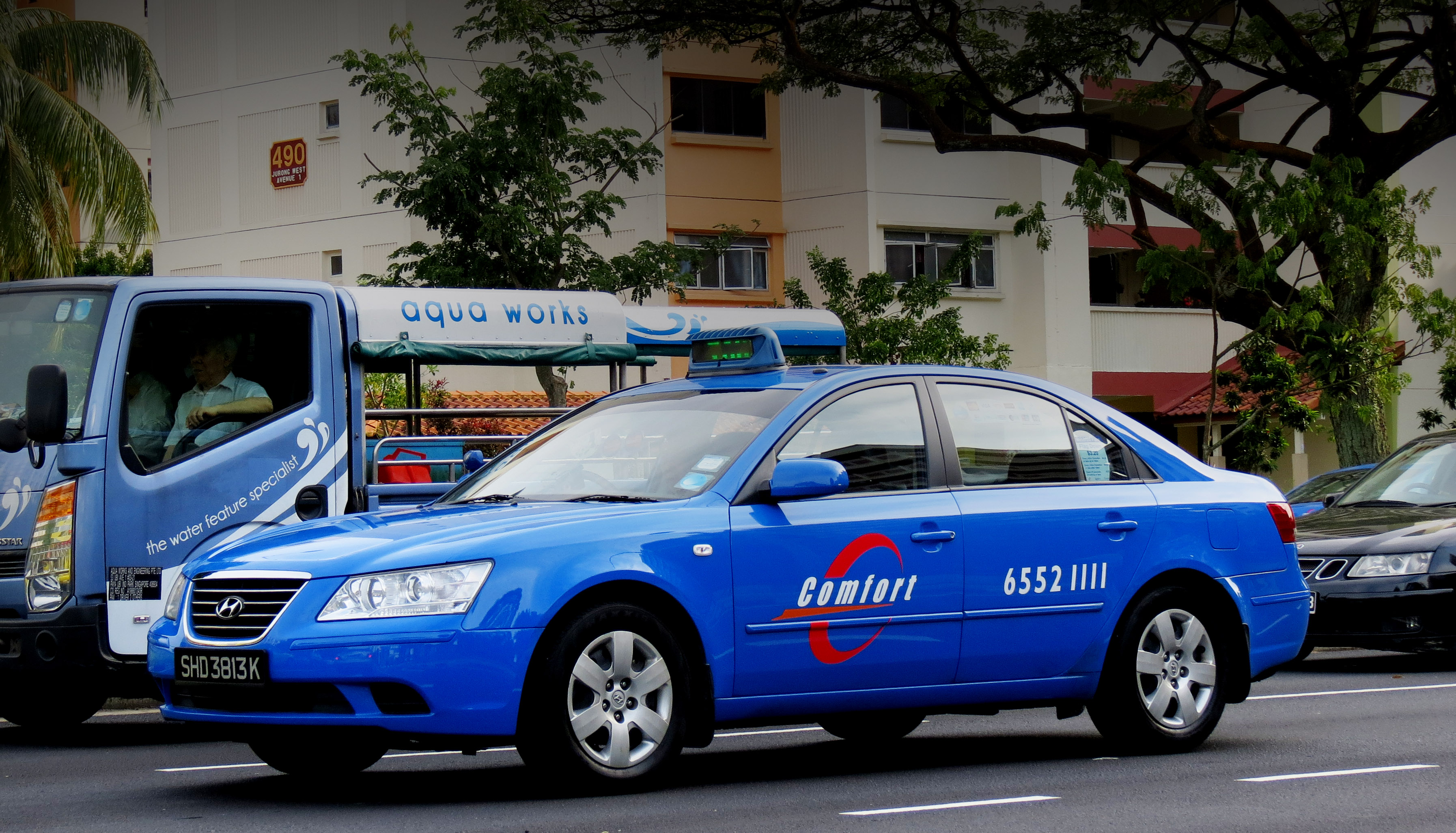 ComfortDelGro taxi. Photo courtesy: Wikimedia