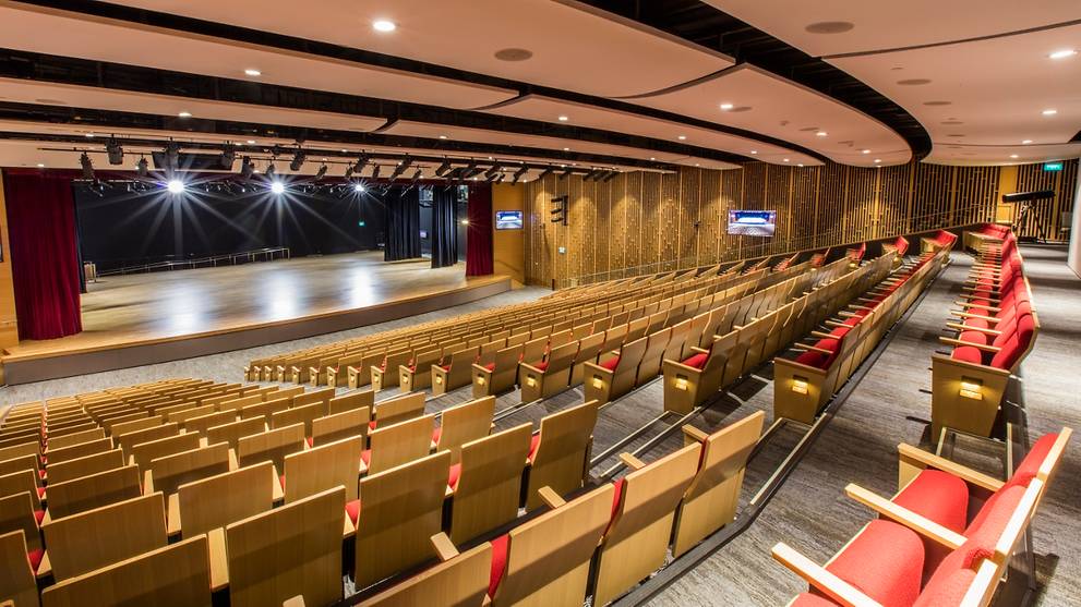 Singapore Chinese Cultural Centre (SCCC) venue of the MentPro LIVE: Leaders’ Series Photo courtesy: SCCC