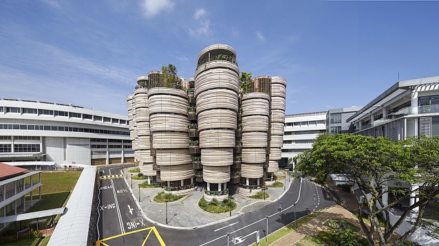 NTU students are developing a device to detect falls, for the benefit of elderly residents living alone.