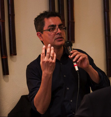 Author Amitava Kumar.