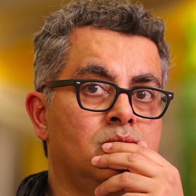 Author Amitava Kumar.