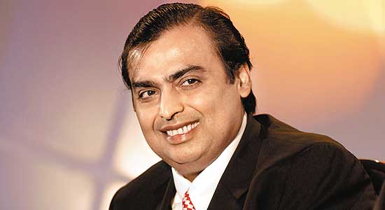 Mukesh Ambani, Chairman of Reliance Industries Ltd.