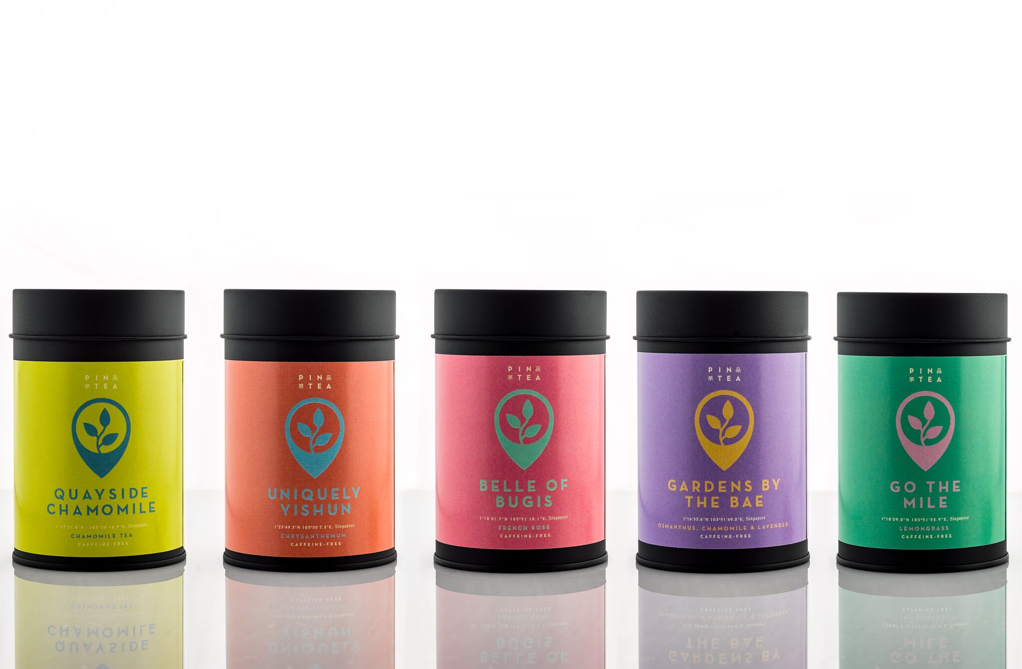 The PIN Garden Collection by PIN TEA. Photo courtesy: PIN TEA