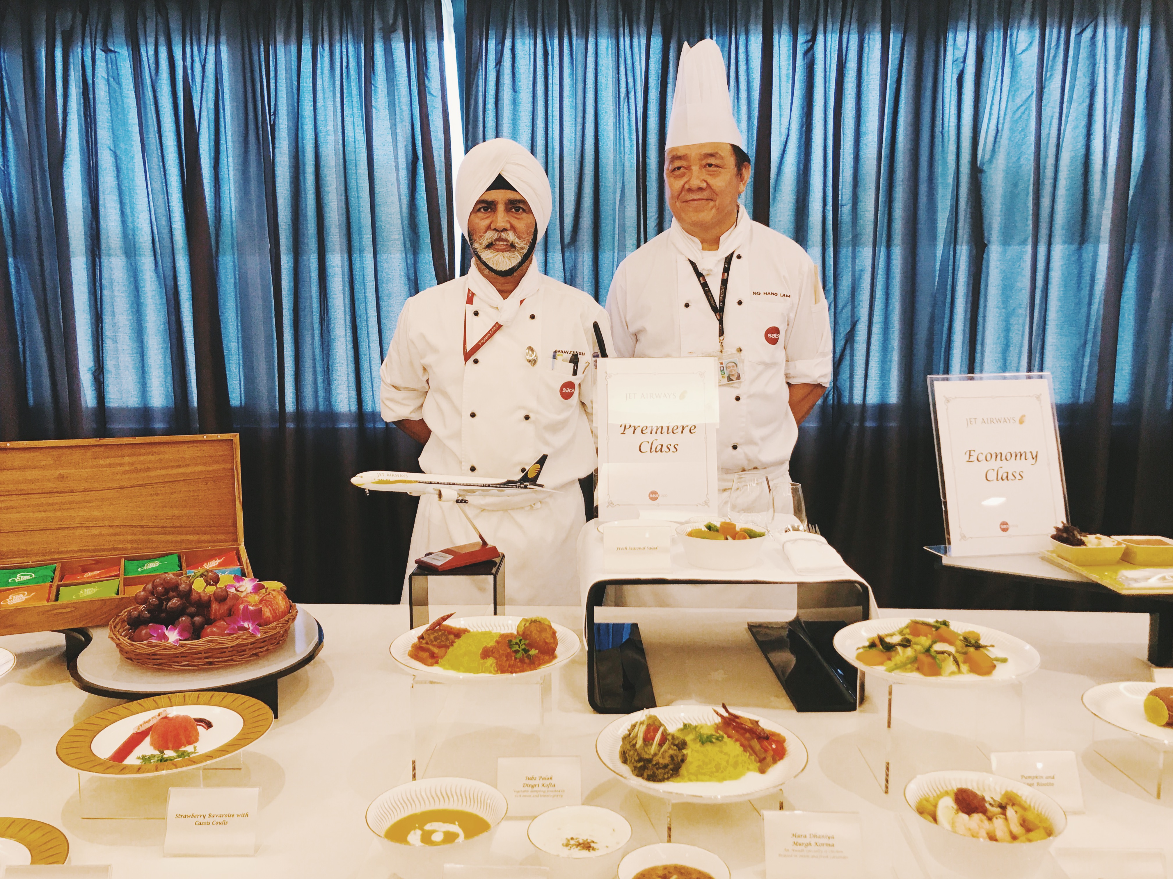 SATS’ In-house celebrity chefs, Idham Mirwan and Eric Teo. Photo: Connected to India