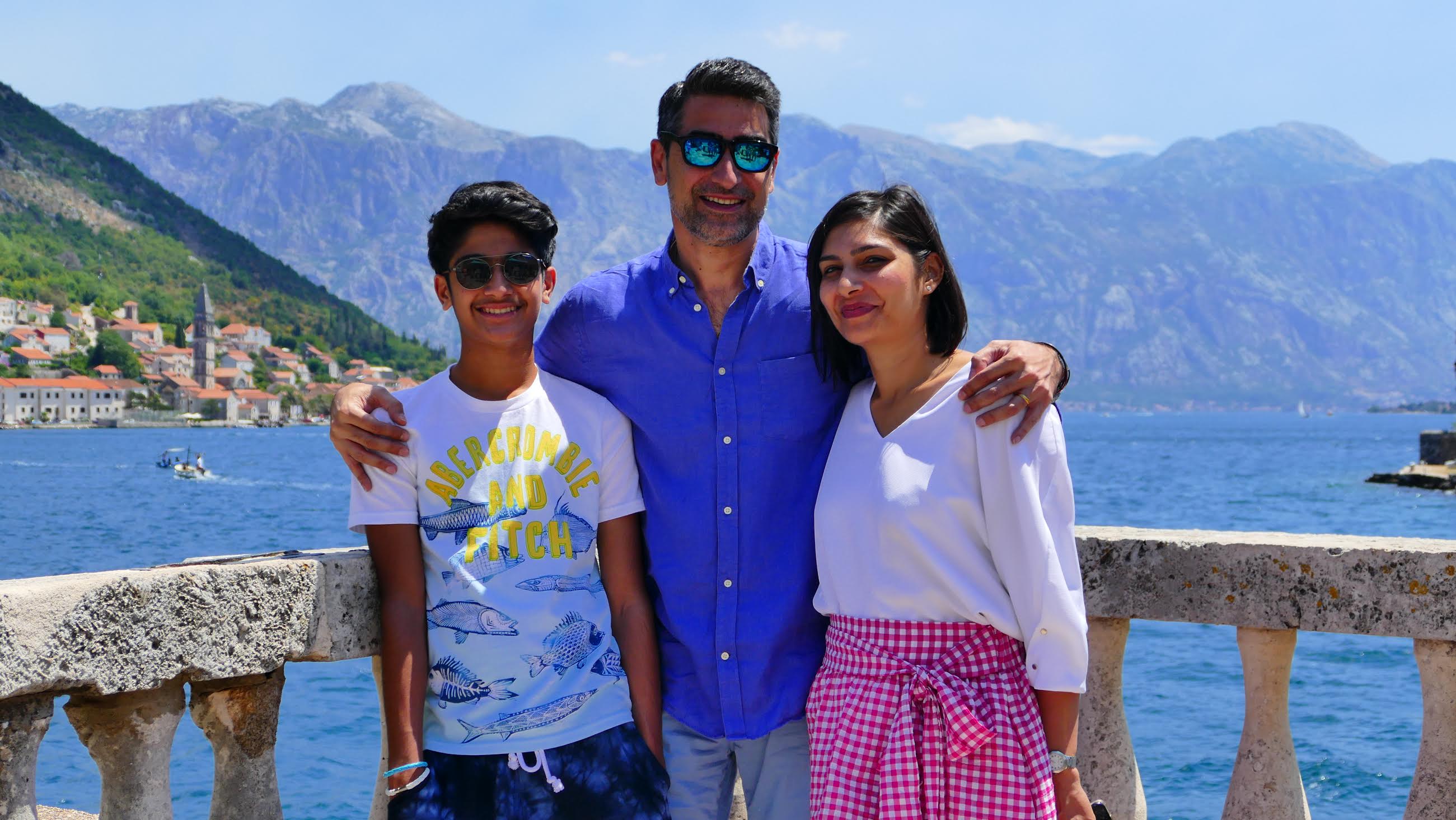 Paras Sharma, Senior Vice President & General Manager (SEA) and Head of Digital Media (Asia) Viacom International Media Networks; with his family here. Photo courtesy: Paras Sharma