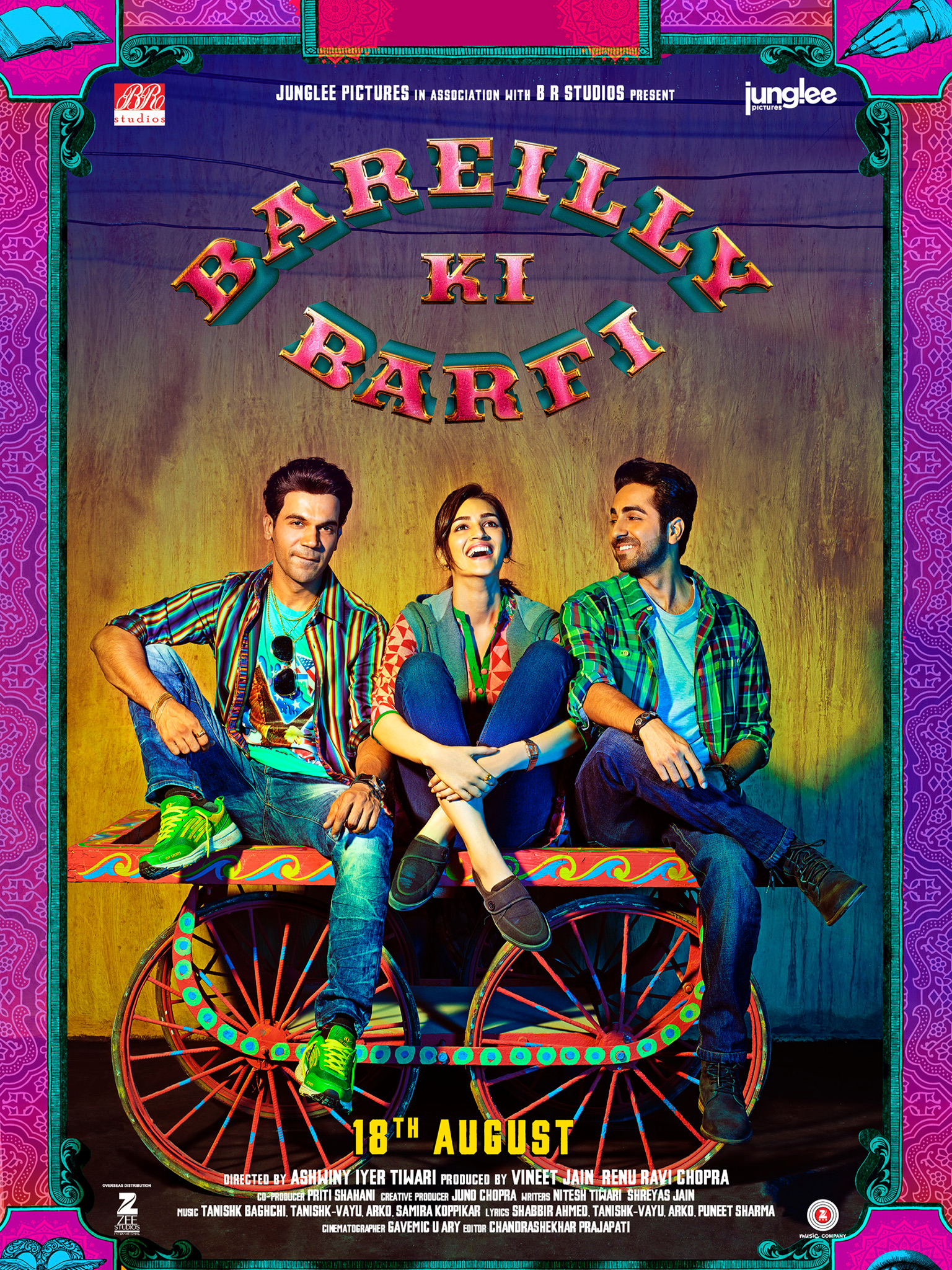 The poster of 'Bareilly Ki Barfi'. 