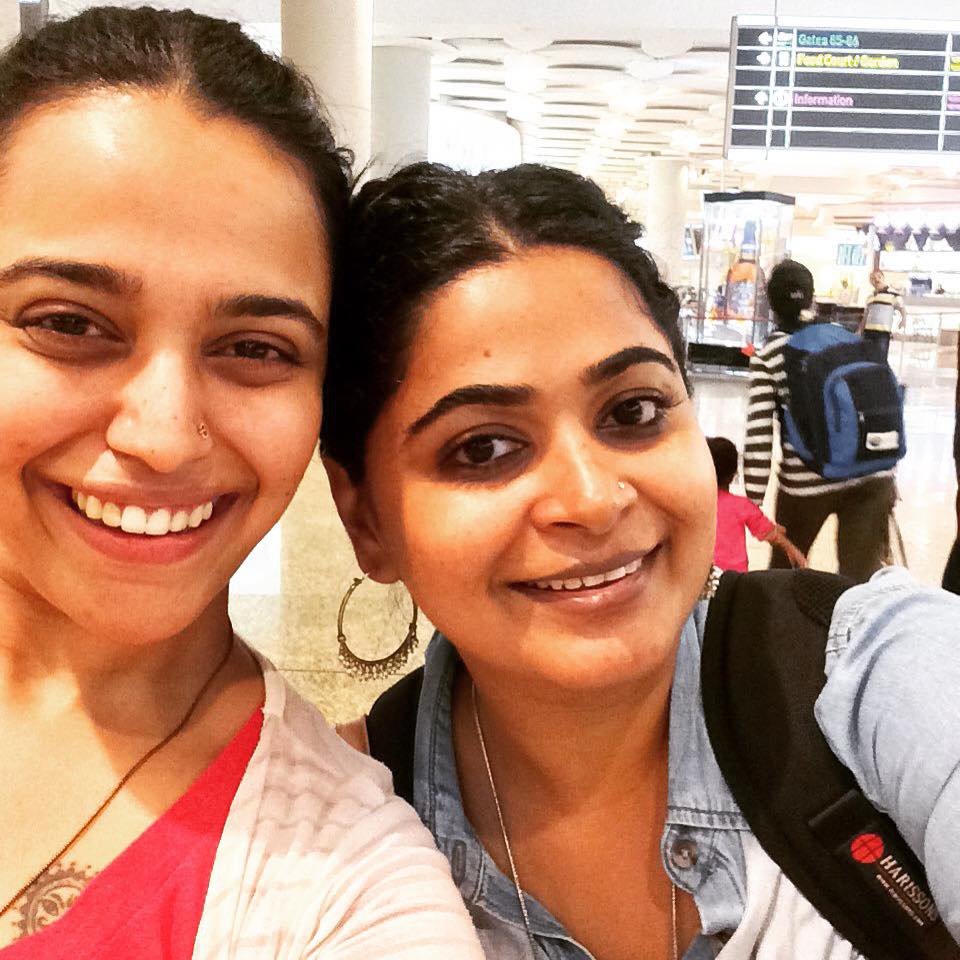 Ashwiny with the protagonist of 'Nil Battey Sannata' - Swara Bhaskar.