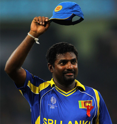 Muttiah Muralitharan. 