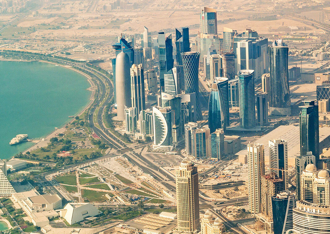 Citizens of 80 countries including Singapore and India can receive tourist visas on arrival at Qatar. 