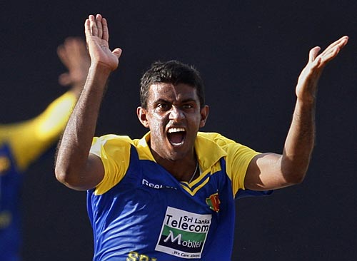 Farveez Maharoof.