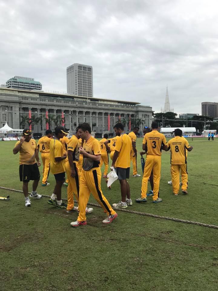 The SCC team at the Padang.