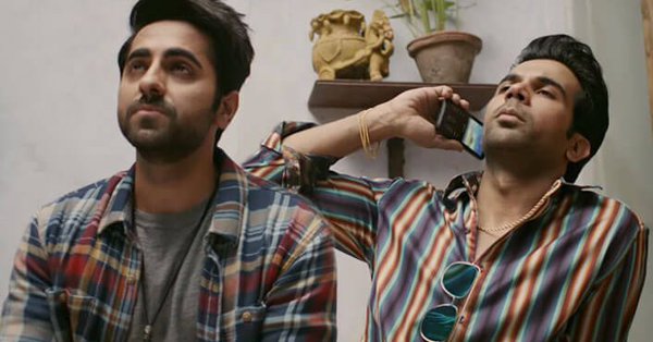 Ayushmann Khurrana with Rajkummar Rao.