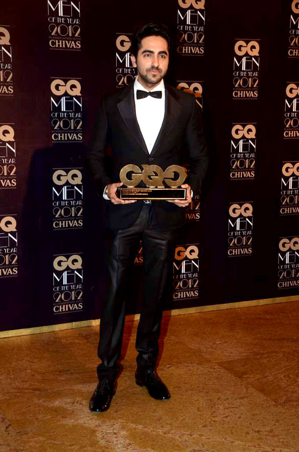 Ayushamann Khurrana at GQ Men Of The Year 2012