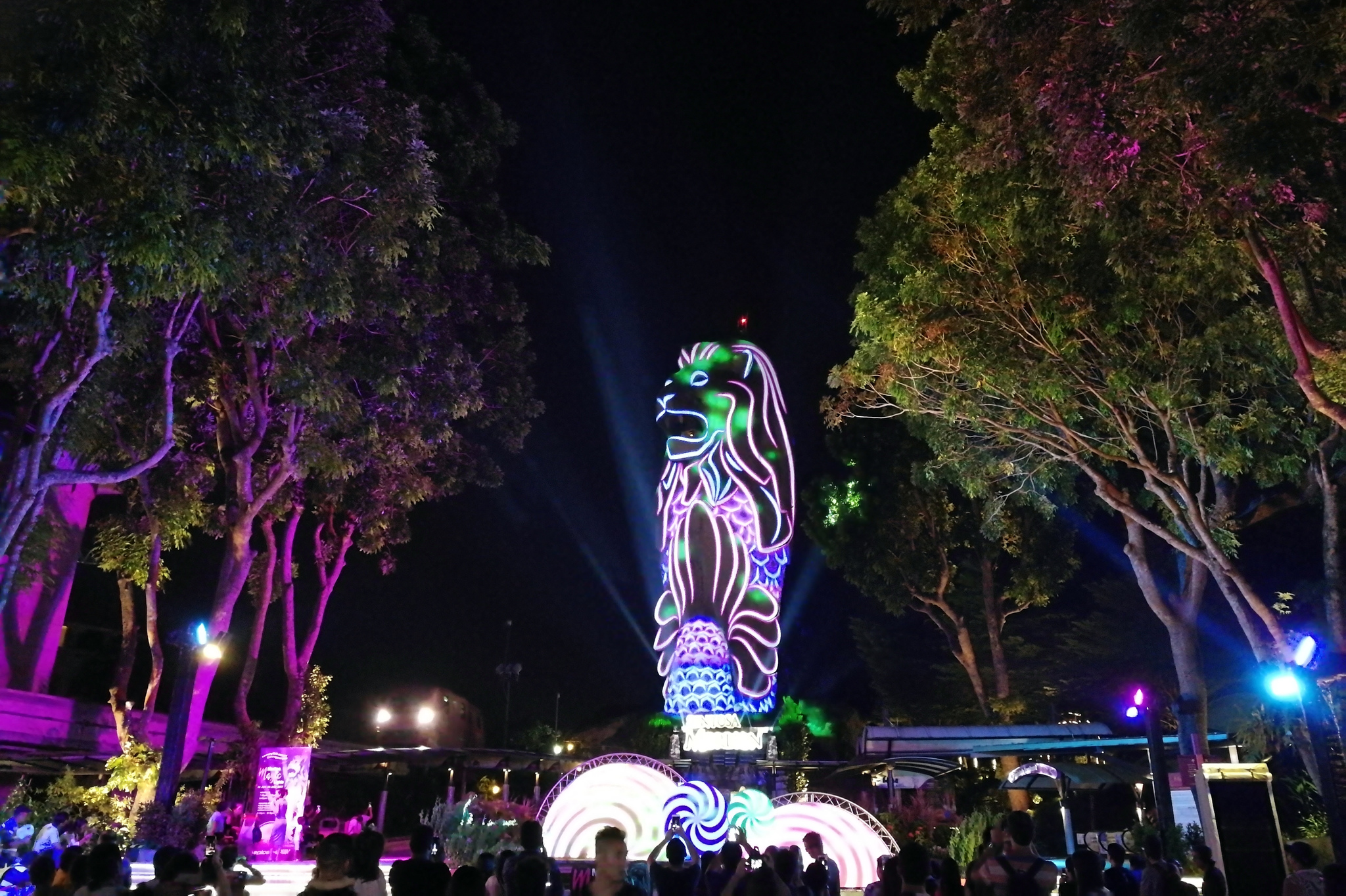 Merlion Magic Light. 