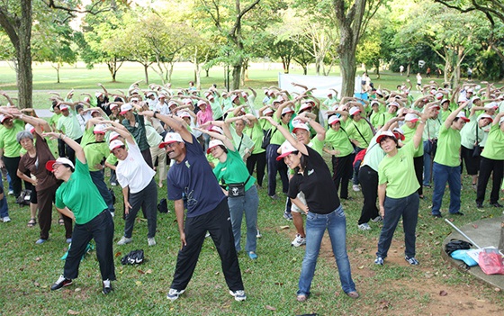 Singapore government is committed to make its citizens healthy through implementation of various programmes. 