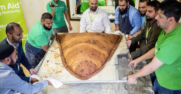 The world's largest samosa