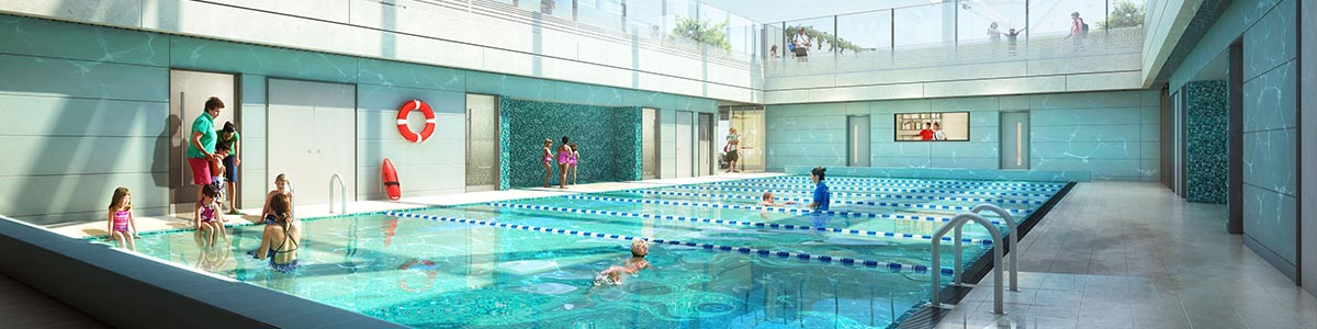 Swimming pool in SAIS