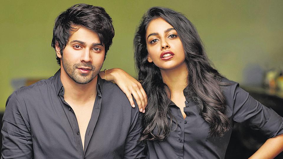 Varun Dhawan and Banita Sandhu in a promo shoot.