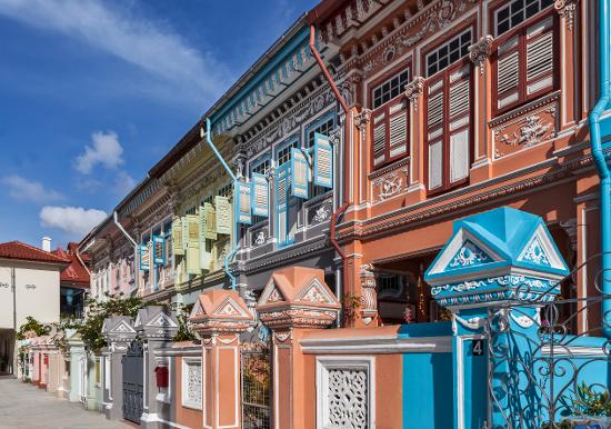 Shophouses at Koon Seng Road in Joo Chiat