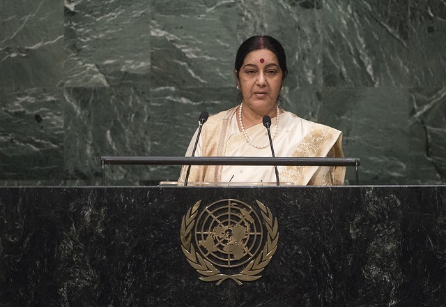 EAM Sushma Swaraj.