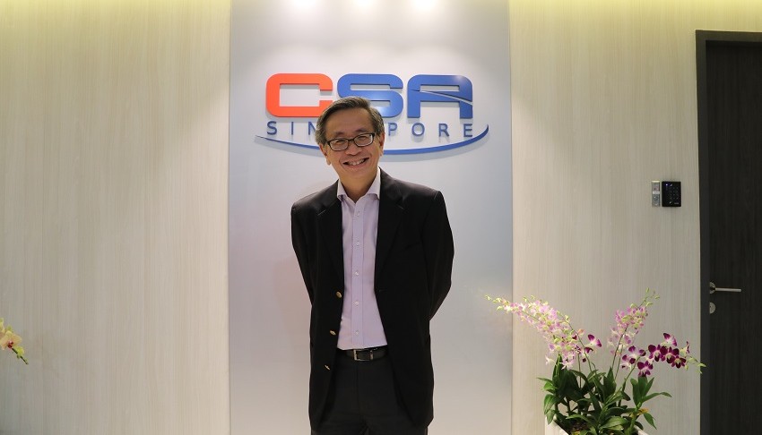 David Koh, Chief Executive of CSA.