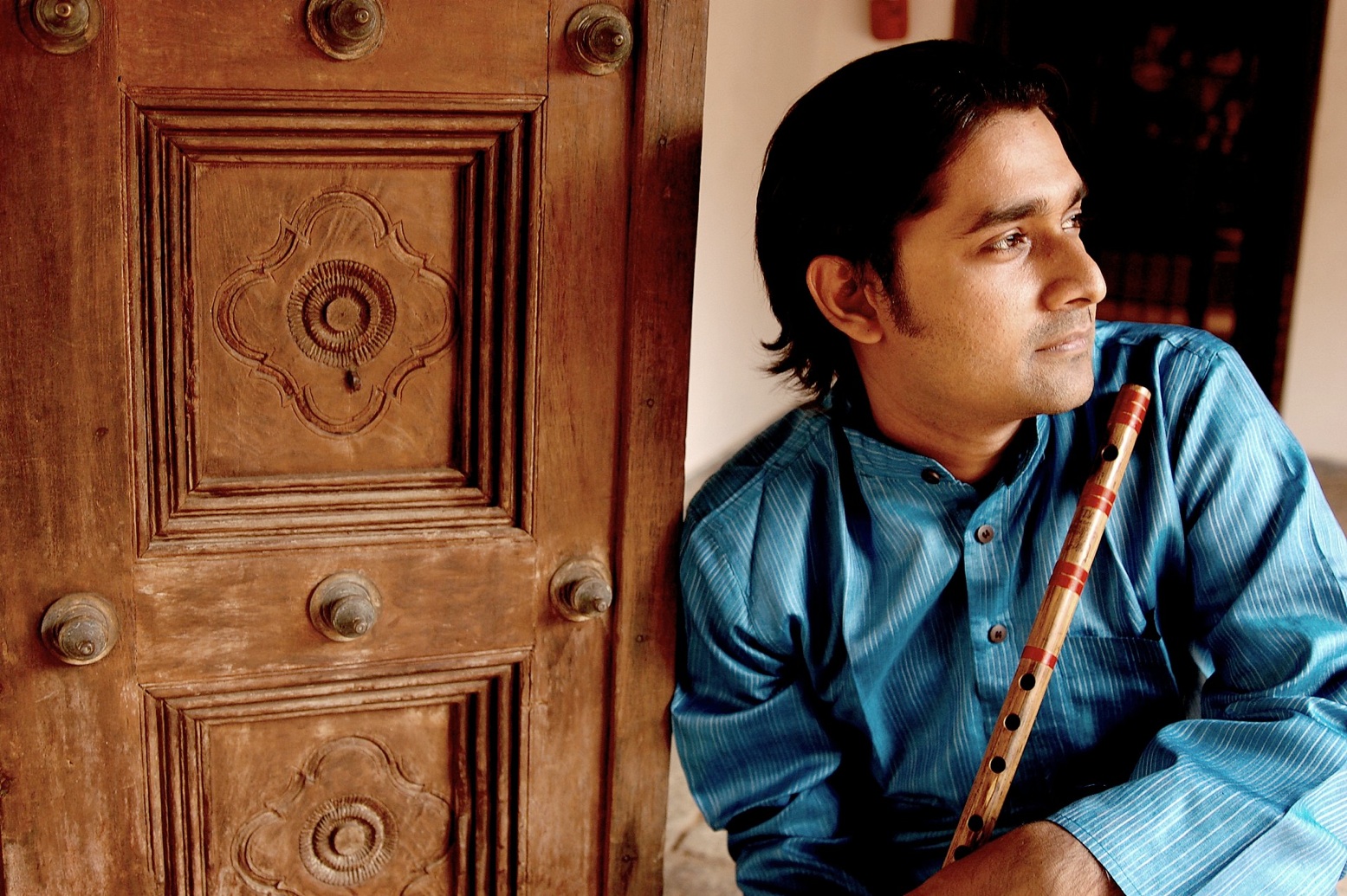 Flute player B Vijayagopal.