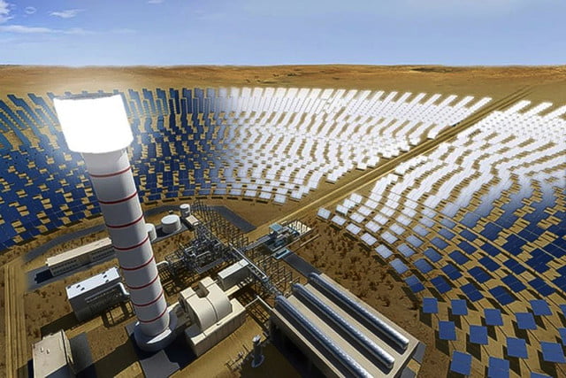 Dubai will have the largest solar park in the world coupled with the tallest solar tower. 