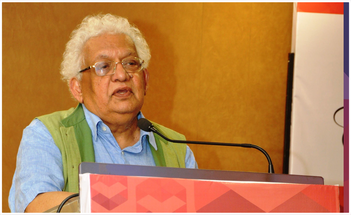 Lord Meghnad Desai.