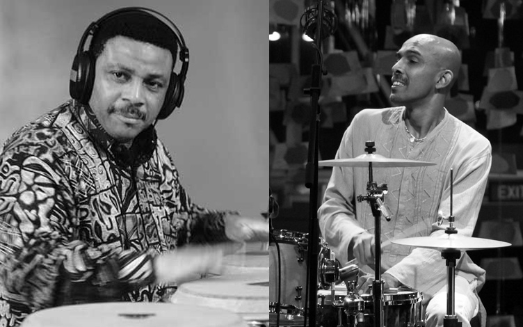 Percussion workshop by Steve Thornton and Md Noor 