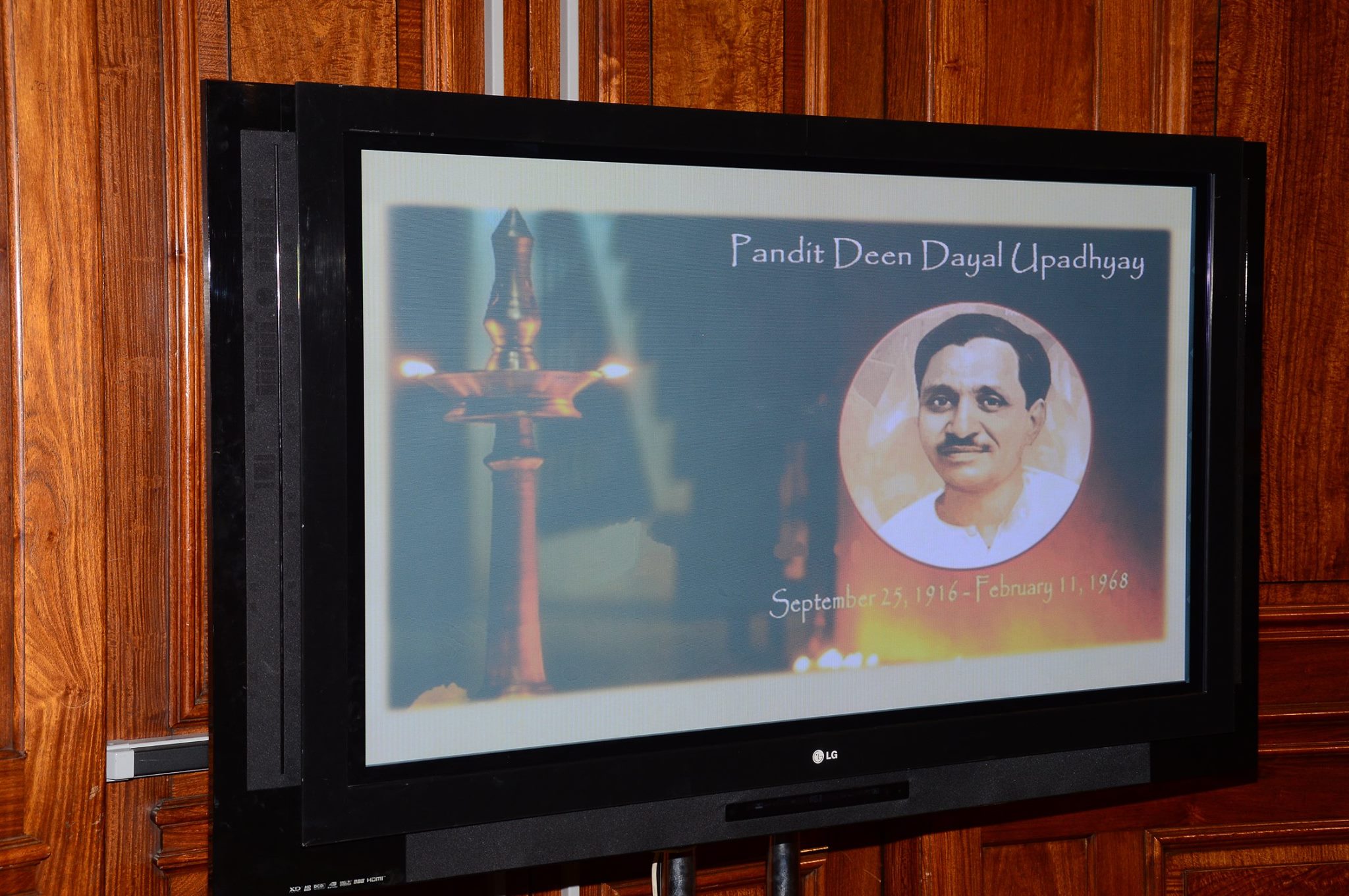 A ceremony at India's High Commission to the UK celebrated the 100th birth anniversary of Pandit Deen Dayal Upadhyaya. 