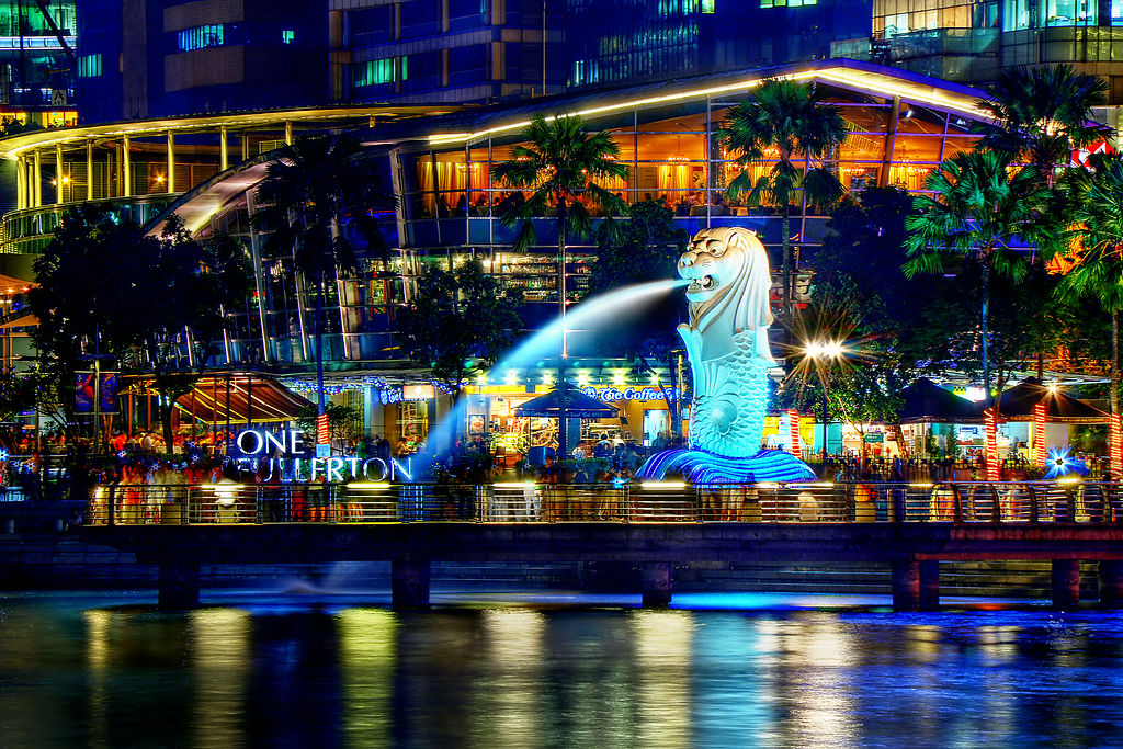 A symbol of Singapore, the Merlion was created in 1964