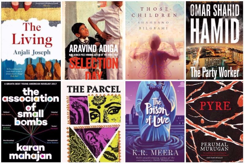 Some of the books on the DSC Prize longlist. 