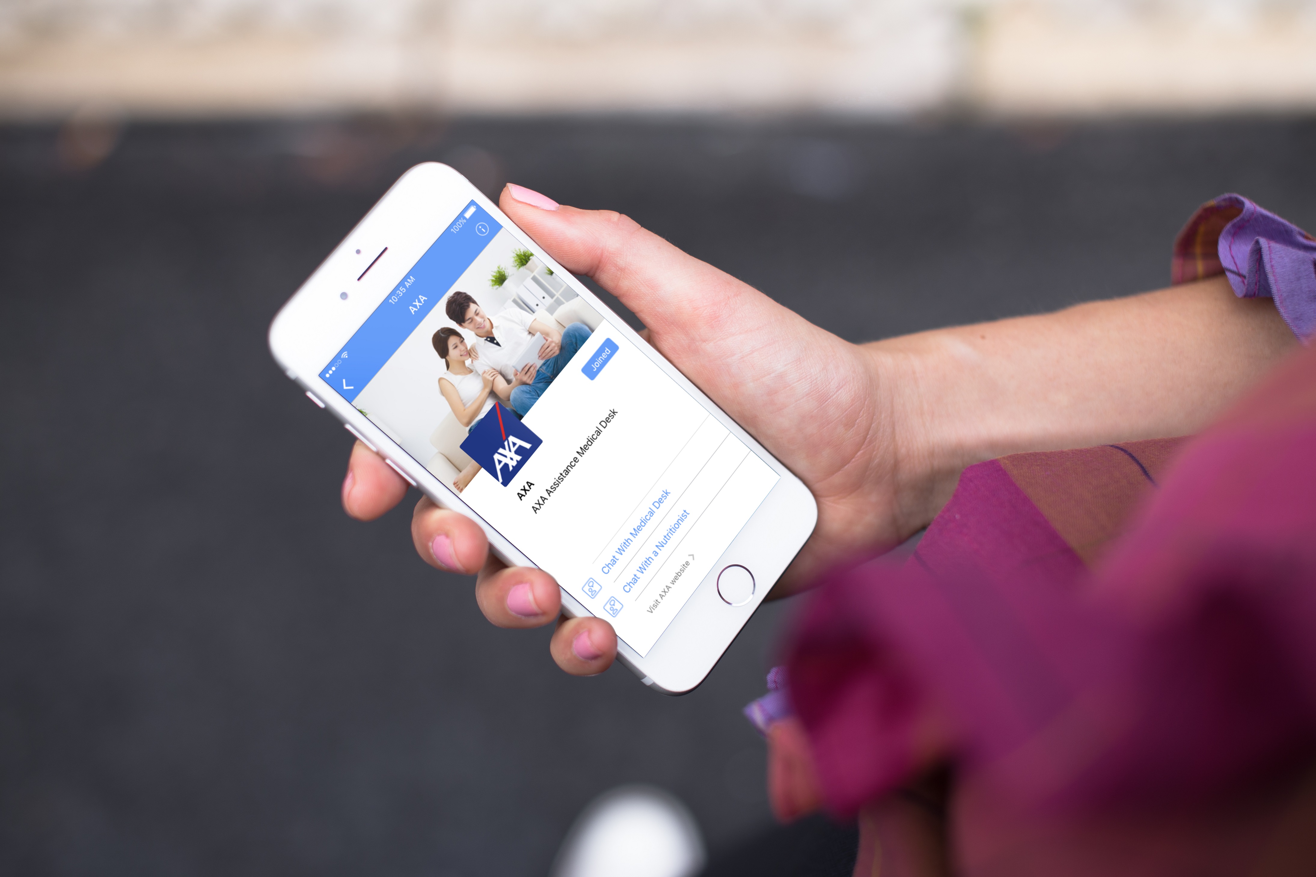 All the health services are virtually available on your mobile phone through MyDoc platform. 