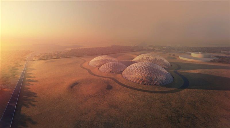 Dubai is constructing a prototype of Mars colony in the desert. 