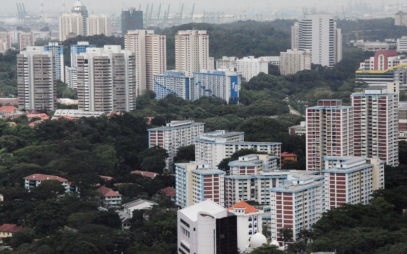 About 1,683 HDB flats were re-sold during September.