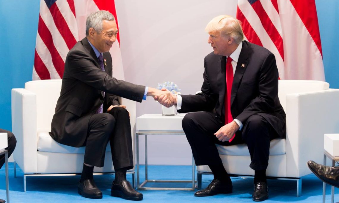 PM Lee meeting with US President Donald Trump