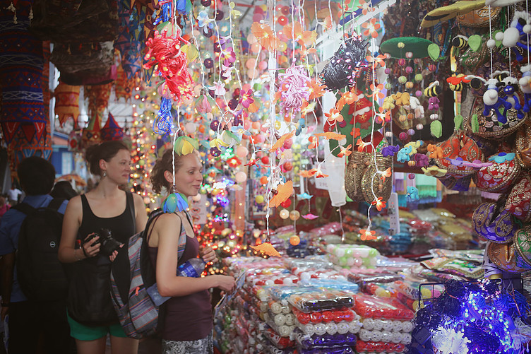 Little India virtually comes alive during Deepavali period in Singapore. 