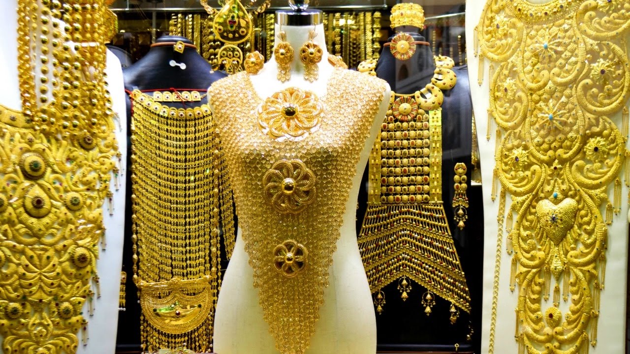 The jewellery shops across Dubai have been decked up for Deepavali.
