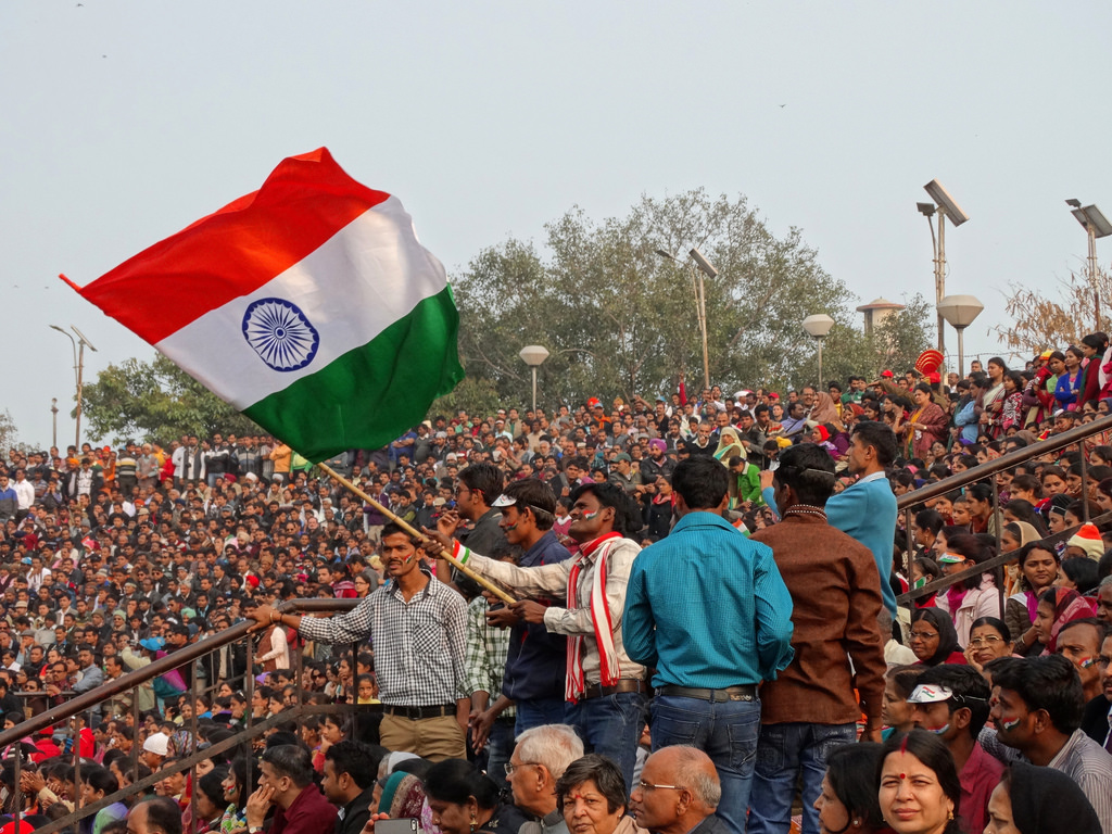 Indian crowd