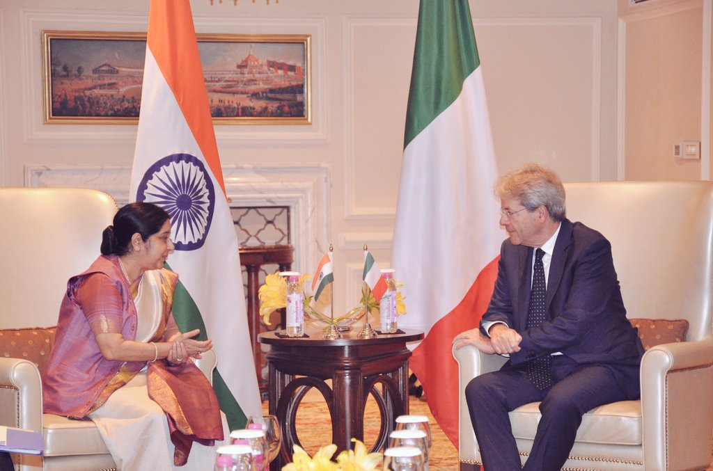Indian External Affairs Minister Sushma Swaraj 
