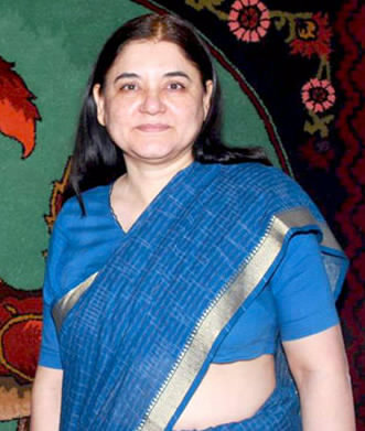 Indian Women and Child Development Minister Maneka Gandhi.