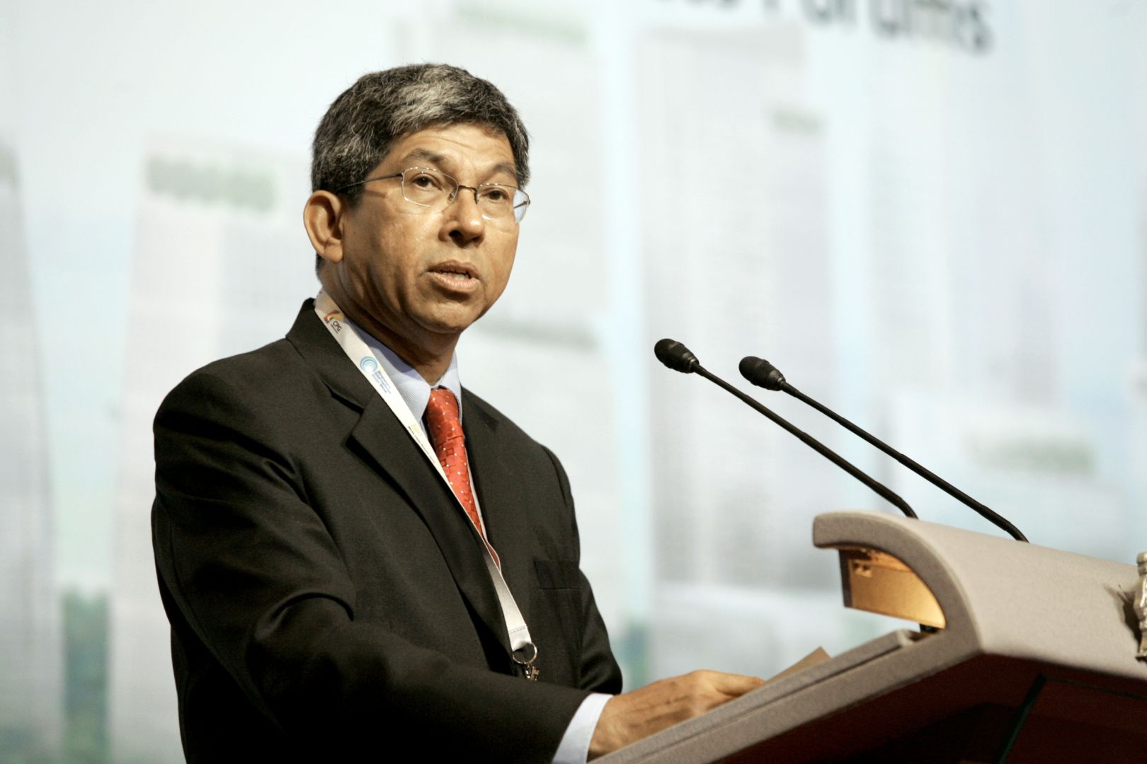 Yaacob Ibrahim, Minister for Communications and Information of Singapore. 