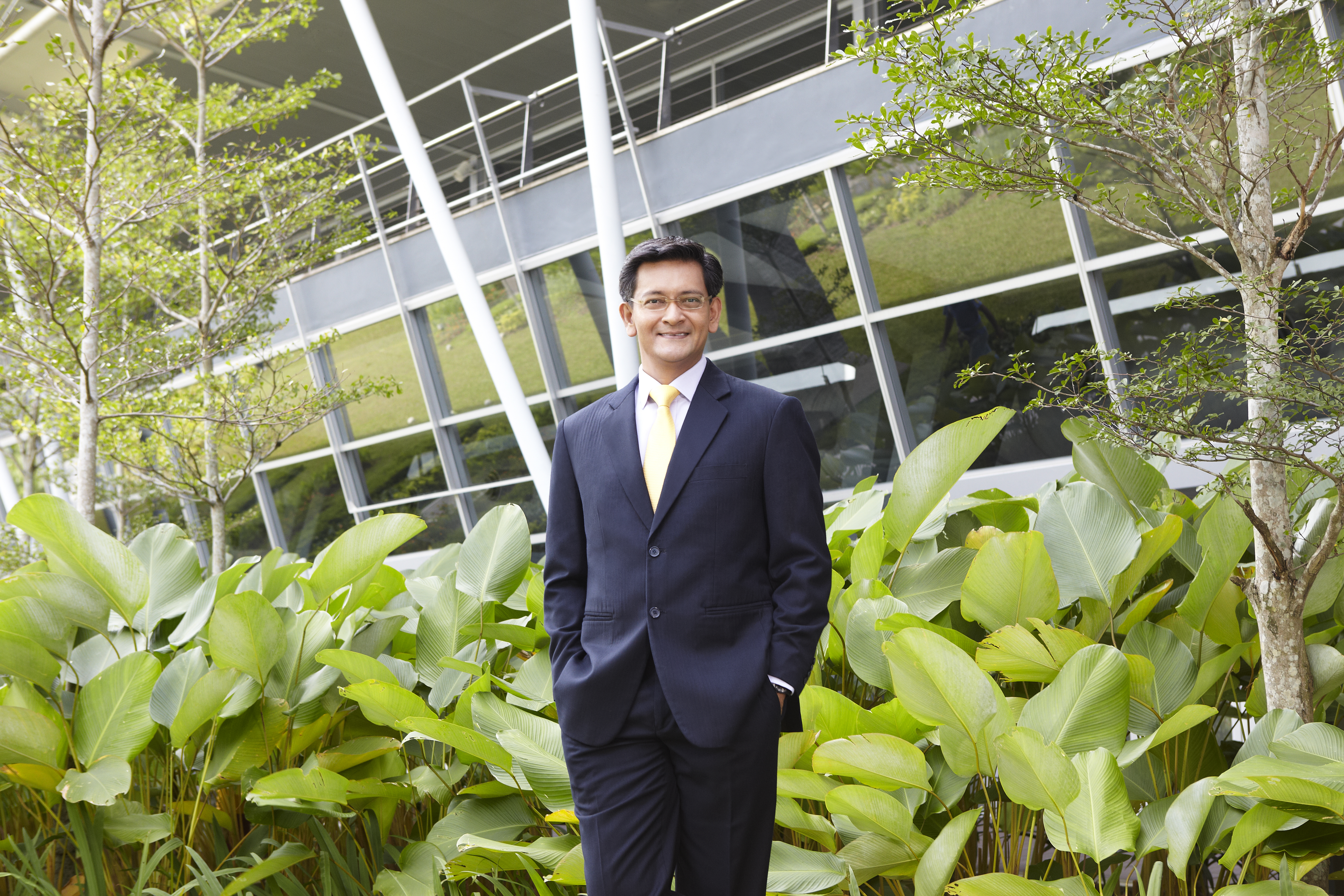 Aloysius Arlando, CEO, SingEx Holdings.