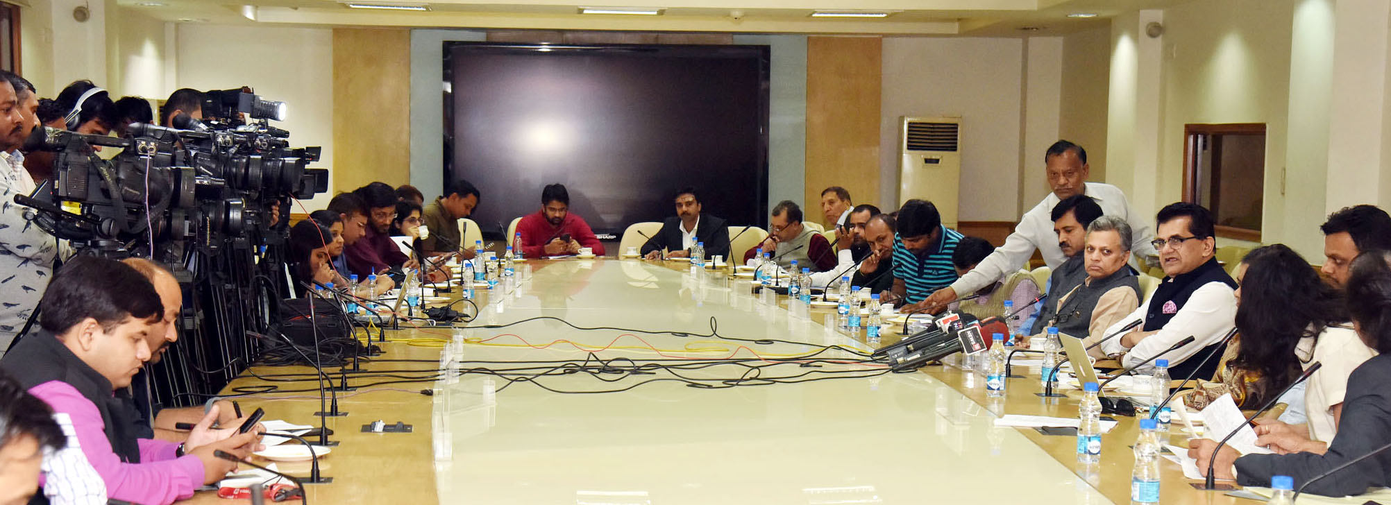 press conference